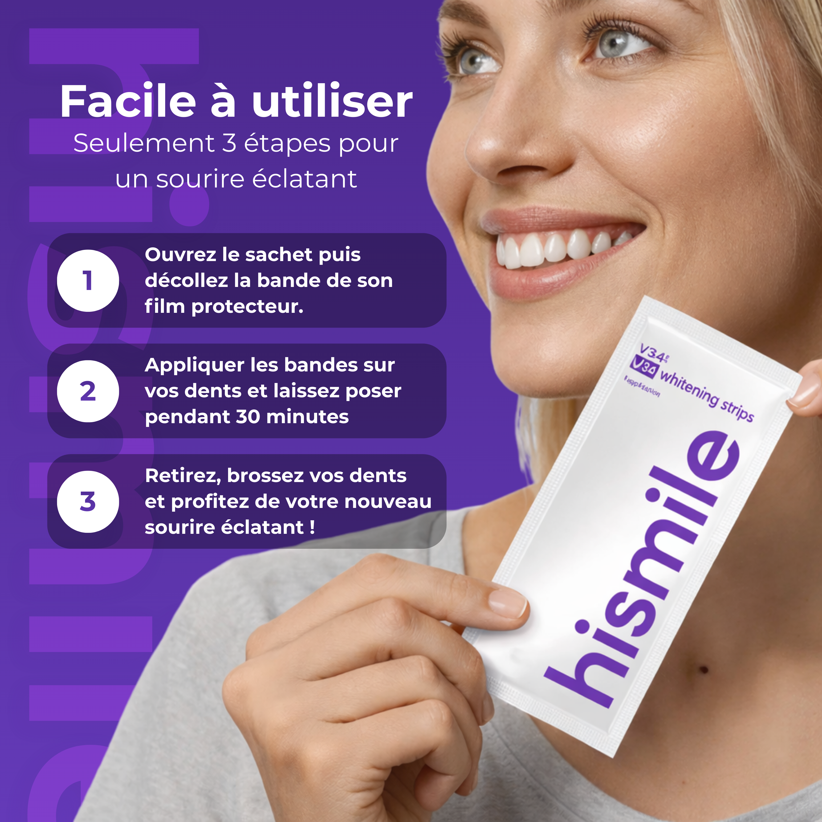 Bandes Blanchiment Dentaire